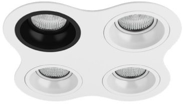 

Точечный светильник Lightstar Domino D64607060606