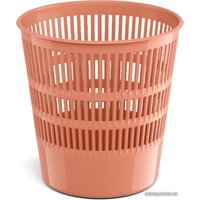 Корзина для бумаг Erich Krause Powder 12 л 55945 (персиковый)