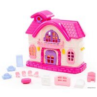 Кукольный домик Полесье Сказка с набором мебели 78261