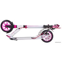Двухколесный подростковый самокат Tech Team City Scooter Disk Brake 2023 (белый/розовый)