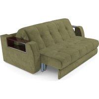 Диван Мебель-АРС Аккордеон Барон №3 ППУ 180x200 (Cabrio 29 зеленый)