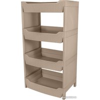 Полка для обуви Idi Land Wenge 221307927/03 (бежевый)