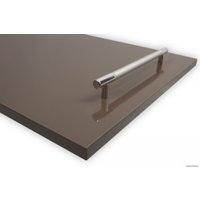 Готовая кухня Кастанье Марта 2.8 (ваниль/трюфель коричневый)