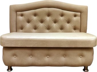 Диван Bravo Мебель Миранда 3 1.2 (микровелюр, симпл 42 бежевый)