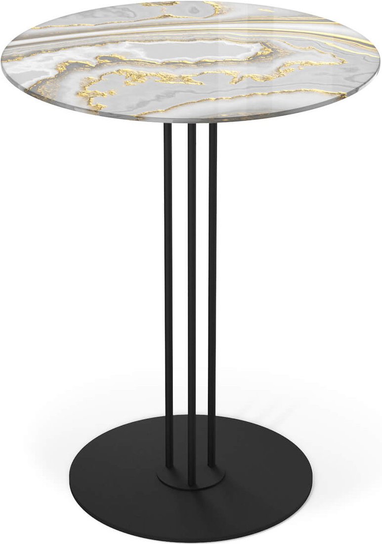 

Журнальный столик Sheffilton SHT-CT55/H43 (золотистый пепел/черный муар)