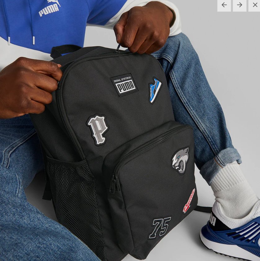

Спортивный рюкзак Puma Patch Backpack 07951401 (черный)