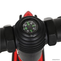 Трехколесный самокат Pituso HD-S212 (черный/красный)