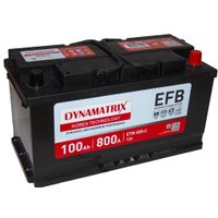 Автомобильный аккумулятор Dynamatrix EFB R+ (100 А·ч)