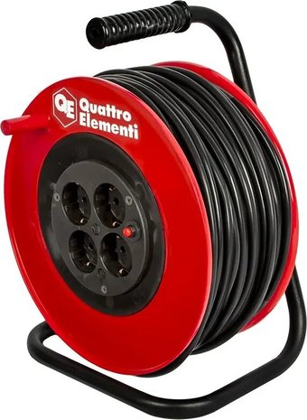 Удлинитель Quattro Elementi УС-4 121-895 (50 м, черный)