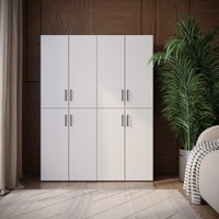 Шкаф распашной Mio Tesoro Tandem К3 (белый)