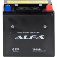 Мотоциклетный аккумулятор ALFA YB5L-B (5 А·ч) в Бресте