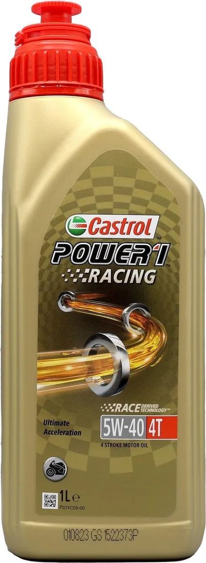 

Моторное масло Castrol Power 1 Racing 4T 5W-40 1л