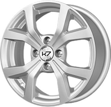 

Литые диски K7 K-147 15x6" 4x100мм DIA 54.1мм ET 48мм Серебро