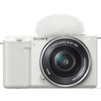 Беззеркальный фотоаппарат Sony ZV-E10L Kit 16-50mm (белый)