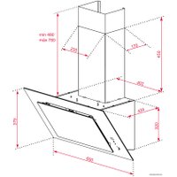 Кухонная вытяжка TEKA DVT 68660 TBS 112930039 (черный)