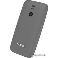 Кнопочный телефон Maxvi B110 (серый)