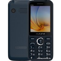 Кнопочный телефон Maxvi K15n (синий)