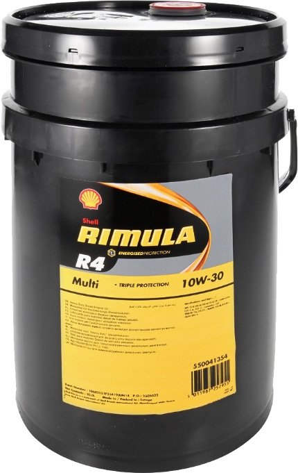 

Моторное масло Shell Rimula R4 Multi 10W-30 20л