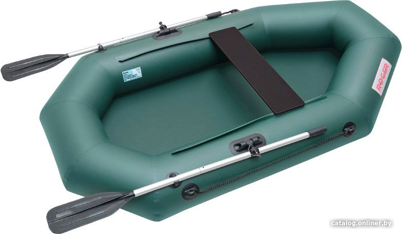 Гребная лодка Roger Boat SL 2250 (зеленый)