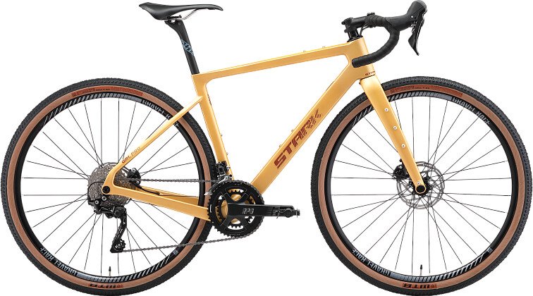 

Велосипед Stark GRL Pro 700.6 HD Carbon M 2025 HQ-0017972 (песочный матовый/бронзовый, разобранный)