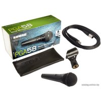 Проводной микрофон Shure PGA58-XLR-E