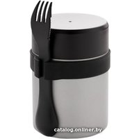Термос для еды Xindao Bogota P432.971 400мл (серебристый/черный)