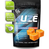 Протеин комплексный 4uze Protein Matrix L-Glutamine (750г, сливочная карамель)
