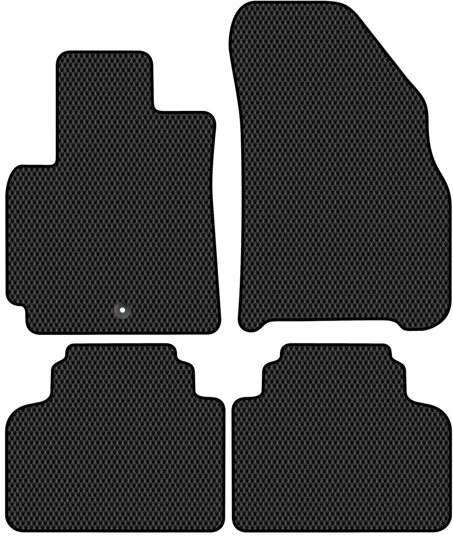 

Комплект ковриков для авто Alicosta Chevrolet Orlando II (минивэн) 2018 - 2023 (черный, ромб)