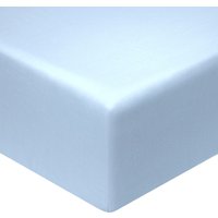 Простыня Экотекс Моноспейс Сатин на резинке 140x200x23 ПРСС14 (серо-голубой)