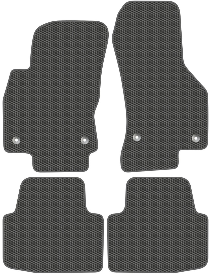 

Комплект ковриков для авто Alicosta Volkswagen Passat VIII (седан / B8, B8.5) 2014 - Н.В. (серый)