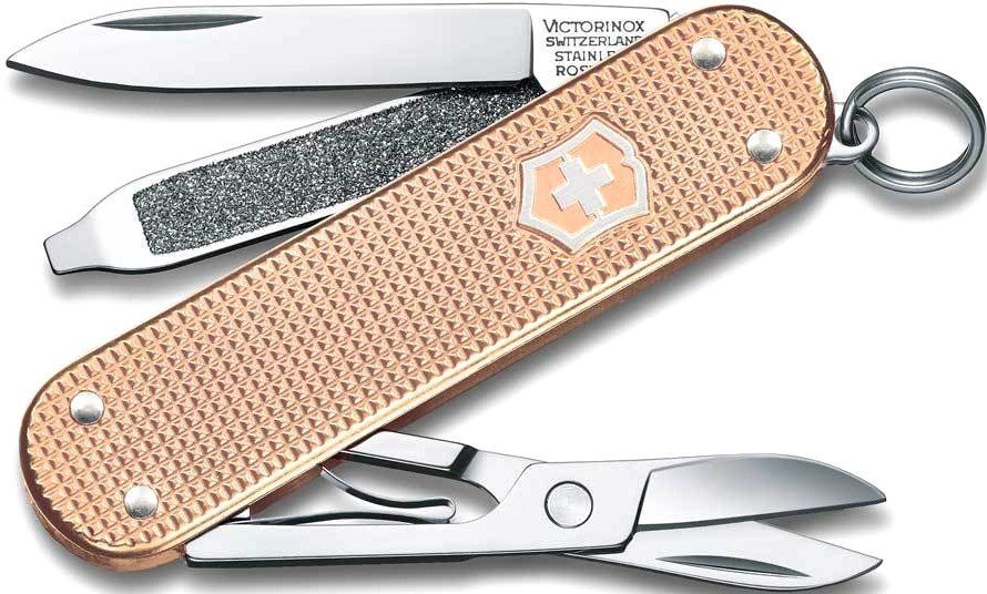 

Нож-брелок Victorinox Classic Fresh Peach 0.6221.202G (персиковый)