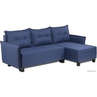 Угловой диван Mio Tesoro Туули (Malmo 79 Blue)