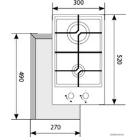 Варочная панель LEX GVG 321 BL