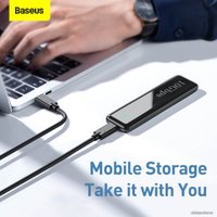 Бокс для накопителей M.2 Baseus Full Speed Series Type-C Gen2 CAYPH-F0G