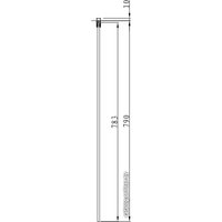 Душевой уголок Omnires Soho CLP14X+CLR80X