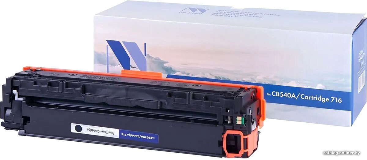 Картридж NV Print NV-CB540A/716Bk (аналог HP CB540A, Canon 716)