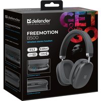 Наушники Defender FreeMotion B500 (серый) в Гомеле