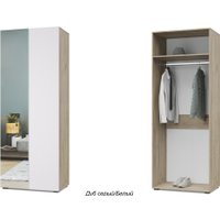 Шкаф распашной Modern Челси Ч21 (серый дуб/белый) в Борисове