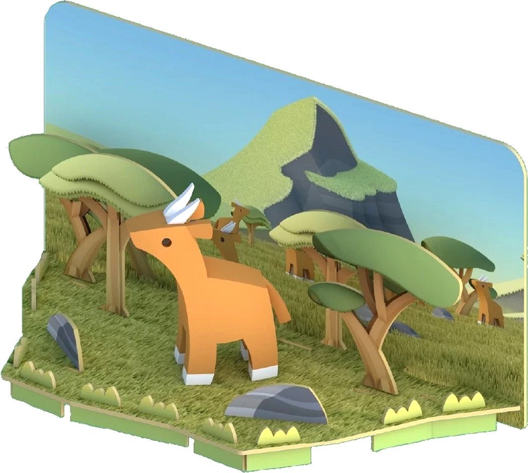 

Конструктор Halftoys Animal Импала с диорамой HA002