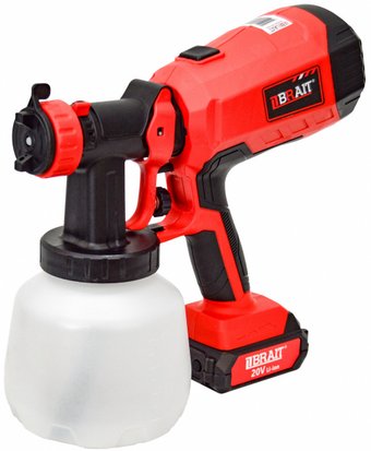 Краскораспылитель Brait BCSG20-2PU PRO (с 1-им АКБ)