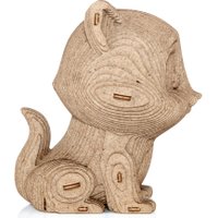 3Д-пазл Eco-Wood-Art Кошечка - копилка