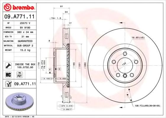 

Brembo 09A77111