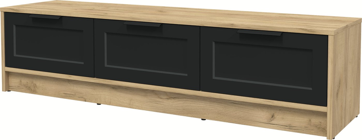 

Тумба Интерлиния ТВ Концепт Тренд КТ-ТВ3-35 (дуб золотой/черный)