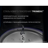 Электрический чайник Polaris PWK 1753CGL (черный/белый)