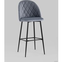Стул Stool Group Марсель велюр барный (серый) в Гродно