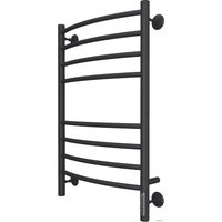 Полотенцесушитель TERMINUS Классик П8 500x800 КС 9005 бп электро (черный)