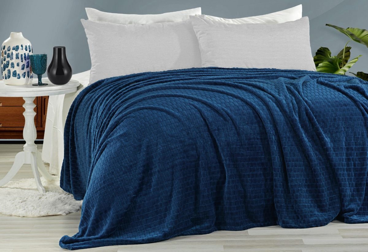 

Плед Karven Super Soft Melinda 1.5 160x220 Р 941 (синий)