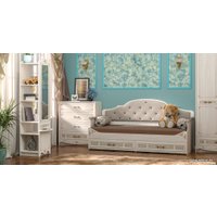 Кровать-тахта Mobi Флоренция 11.07 (ясень анкор MX 1879-Dublin Mosoon-Лайт 10)