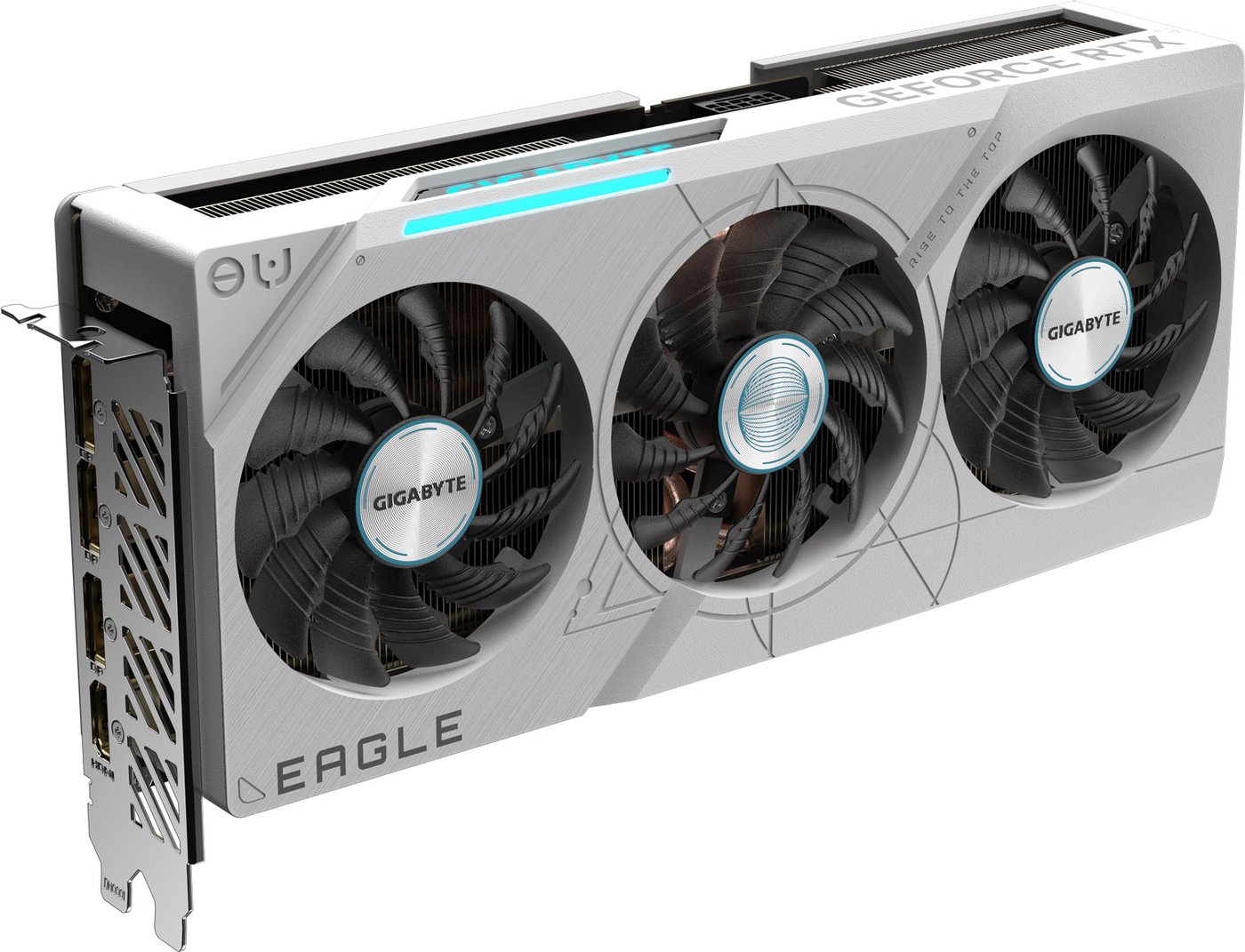 

Видеокарта Gigabyte GeForce RTX 4070 Ti Super Eagle OC Ice 16G GV-N407TSEAGLEOC ICE-16GD
