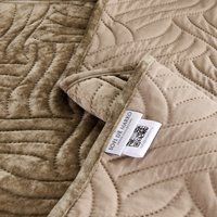 Набор текстиля для спальни Sofi De MarkO Деварта 240x260 Пок-Дв-240x260б (бежевый)